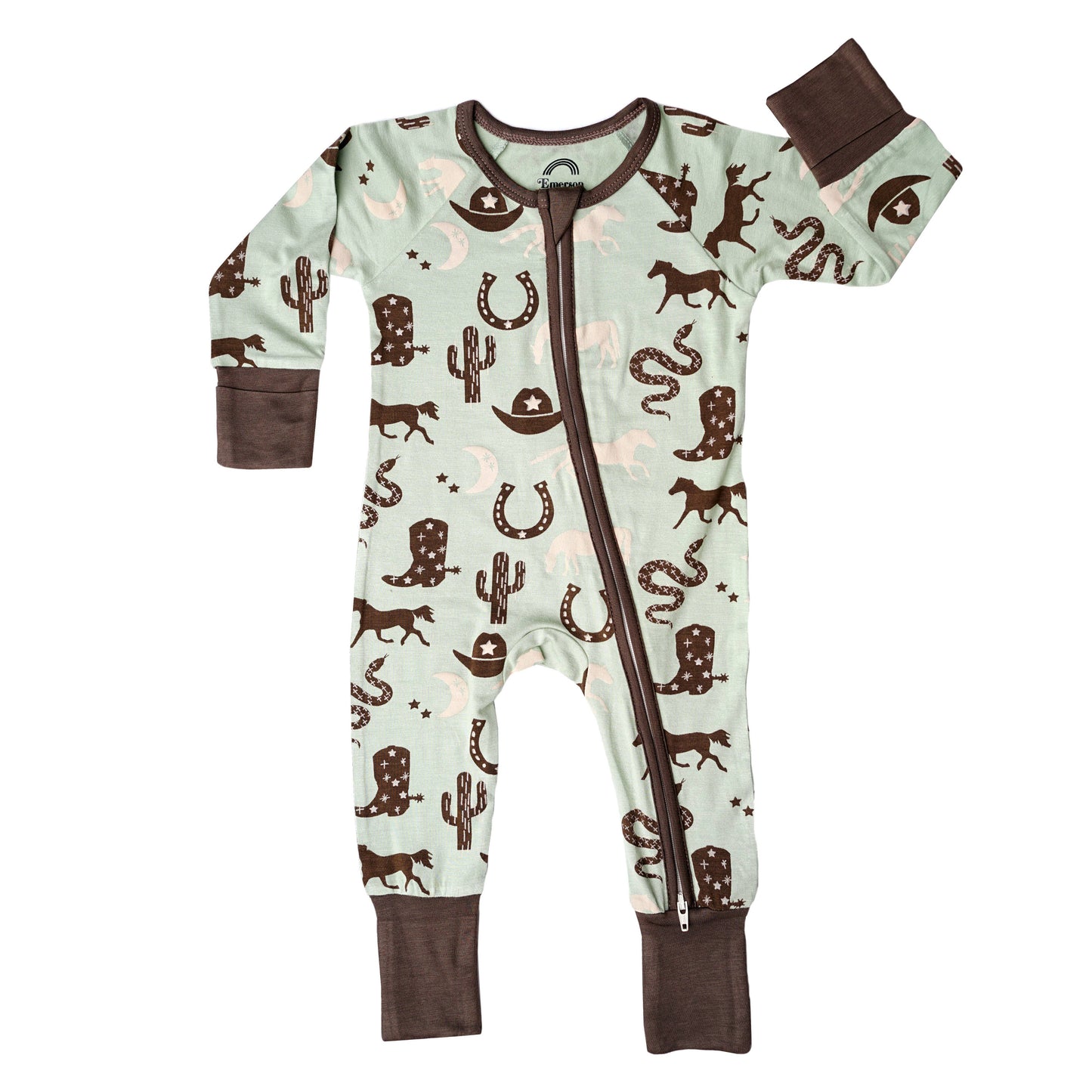 Giddyup Western Horse Bamboo Pajamas