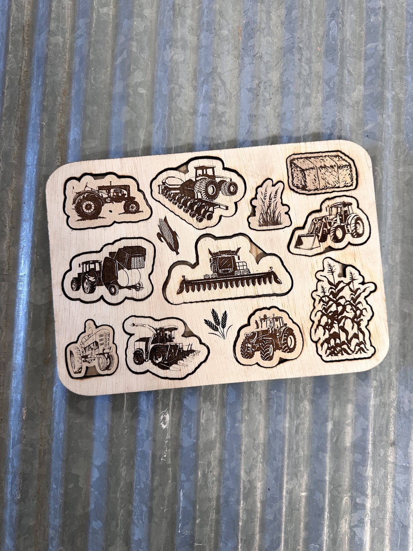 Western Kids Farm Puzzle  